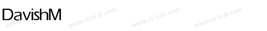 Davish Medium字体转换